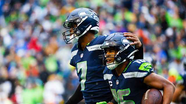 Geno Smith and Tyler Lockett